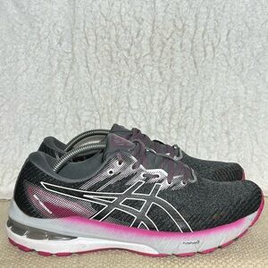 ASICS GT-2000 Womens Grey/Pink Running Athletic Sneakers Shoes SZ US 9.5